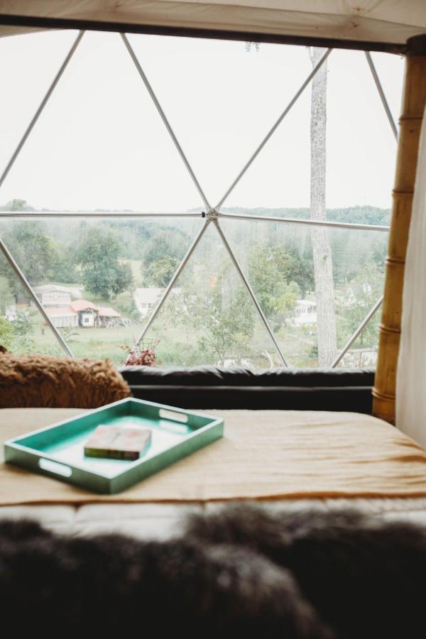 Waterfront Luxury Glamping Dome Hotell Rogersville Eksteriør bilde