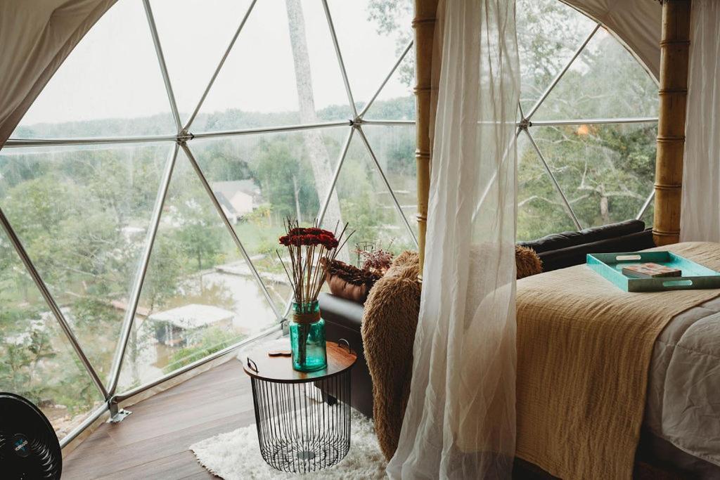 Waterfront Luxury Glamping Dome Hotell Rogersville Eksteriør bilde