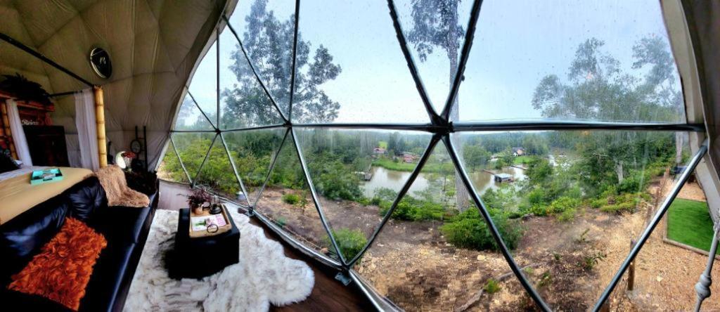 Waterfront Luxury Glamping Dome Hotell Rogersville Eksteriør bilde