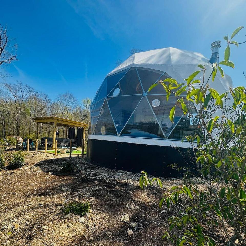 Waterfront Luxury Glamping Dome Hotell Rogersville Eksteriør bilde
